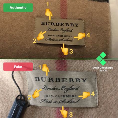 burberry original vs replica|burberry scarf vs real.